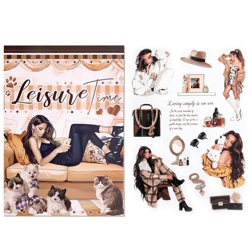 RISYPISY Weihnachten PET/Papier/Vinyl Aufkleber für Journaling, 20 Blätter Freizeit Scrapbooking Supplies, 253pcs Aufkleber Supplies Dekoration Journaling Supplies RISYPISY Weihnachten PET/Papier/Vinyl Aufkleber für Journaling, 20 Blätter Freizeit Scrapbooking Supplies, 253pcs Aufkleber Supplies Dekoration Journaling Supplies von RISYPISY