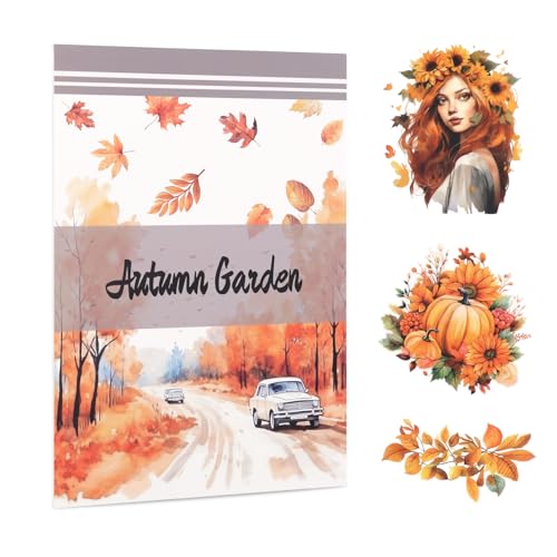 RISYPISY Weihnachten PET/Papier Aufkleber für Journaling, 20 Blätter Herbst Scrapbooking Supplies, 126pcs Aufkleber Supplies Dekoration Journaling Supplies RISYPISY Weihnachten PET/Papier Aufkleber für Journaling, 20 Blätter Herbst Scrapbooking Supplies, 126pcs Aufkleber Supplies Dekoration Journaling Supplies von RISYPISY