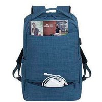 RIVACASE Laptoptasche Biscayne 8365 Kunstfaser blau 8365 BLUE bis 44,0 cm (17,3 Zoll) von RIVACASE