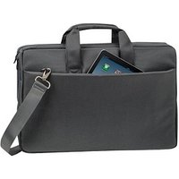 RIVACASE Laptoptasche Central 8251 Kunstfaser grau 8251 GREY bis 44,0 cm (17,3 Zoll) von RIVACASE