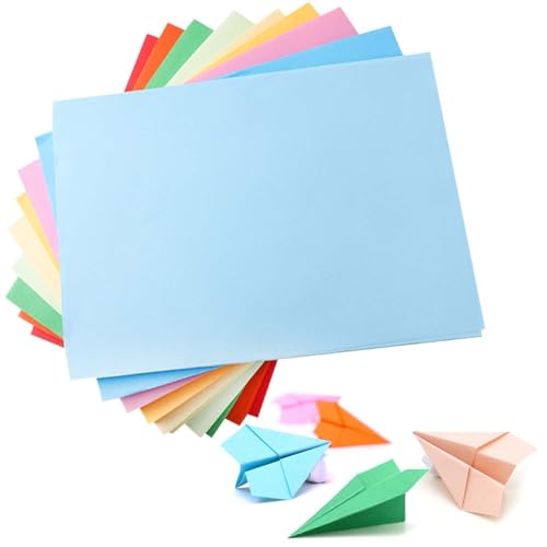A5 Farbiges Papier 200 Blatt Bastelpapier Farbiges Papier Pack Sortiertes Pastellpapier für handgemachtes Origami, Kinder, Erwachsene, Anfänger, Kunst und Handwerk Bunte Projekte A5 Farbiges Papier 200 Blatt Bastelpapier Farbiges Papier Pack Sortiertes Pastellpapier für handgemachtes Origami, Kinder, Erwachsene, Anfänger, Kunst und Handwerk Bunte Projekte von RIVIEVAL