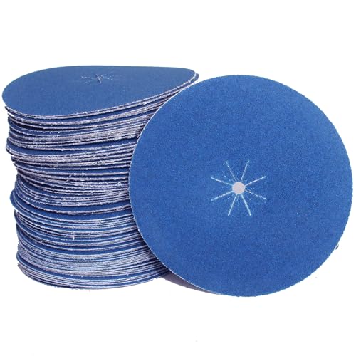 Profi Zirkon-Schleifpapier Klett 180mm für Schleifmaschine, Exzenterschleifer, Winkelschleifer. Präzise Schleifarbeiten auf Holz, Metall und Kunststoff. Schleifscheiben in Körnung 40 (50 Stück) Profi Zirkon-Schleifpapier Klett 180mm für Schleifmaschine, Exzenterschleifer, Winkelschleifer. Präzise Schleifarbeiten auf Holz, Metall und Kunststoff. Schleifscheiben in Körnung 40 (50 Stück) von RIWO COMMERCE