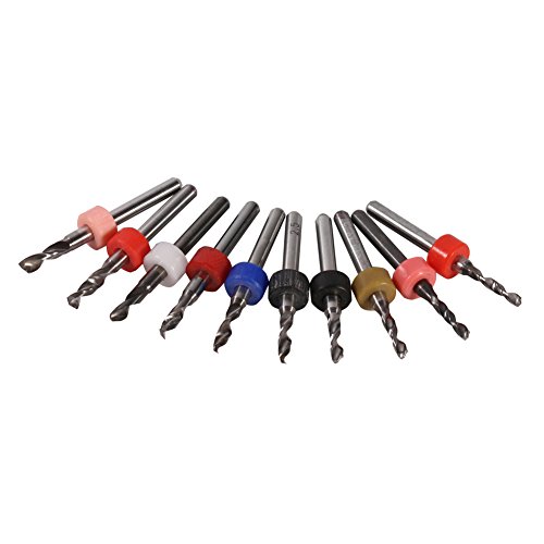 10pcs PCB Print Circuit Board Carbid Mini Mikrobohrer - Glattes Schrottentladung von RIZGHWOY