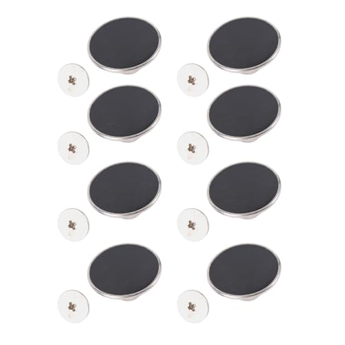 17 Mm Schwarzer Edelstahl ohne Abneiungs -Jeansknöpfe mit Verstellbaren Schrauben, Wiederverwendbar und für Lose Hosen, Geeignet für Hüte, Gürtel, Gurte 17 Mm Schwarzer Edelstahl ohne Abneiungs -Jeansknöpfe mit Verstellbaren Schrauben, Wiederverwendbar und für Lose Hosen, Geeignet für Hüte, Gürtel, Gurte von RIZGHWOY
