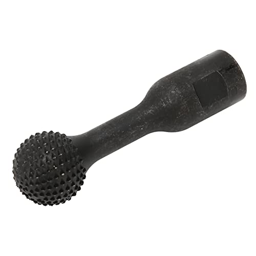 Chromlegierung Stahlkugel Datei Burr, Hohe Schärfe für Holzschnitzpolierbohrungen, Geeignet für 115, 125 Winkelschleife (30 mm) von RIZGHWOY