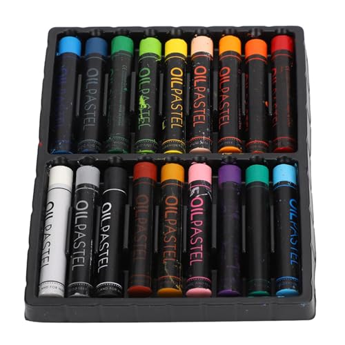 Graffiti Crayon Set Oil Pastell 18 Farben für Cartoonmalerei, Leicht zu Färben Ölpastellstift mit Starker Farbabdeckung, Geeignet für Skizze, Porträt, Landschaft, Hell und Farbenfroh, Ungiftig Graffiti Crayon Set Oil Pastell 18 Farben für Cartoonmalerei, Leicht zu Färben Ölpastellstift mit Starker Farbabdeckung, Geeignet für Skizze, Porträt, Landschaft, Hell und Farbenfroh, Ungiftig von RIZGHWOY