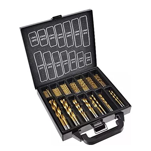 HSS TI Coated Bohrer Bits Fachmann Zum Allgemeinen Bau Gemacht - 99pcs Bohrbit Set für Schimmelstahlbohrungen HSS TI Coated Bohrer Bits Fachmann Zum Allgemeinen Bau Gemacht - 99pcs Bohrbit Set für Schimmelstahlbohrungen von RIZGHWOY