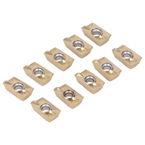 Hochfestigkeits -Carbid -Fräsereinsätze Spezialfutter Design CNC Dreheinsätze 10pcs APMT1604, Zum Drehen und Fertigstellen Verschiedener Materialien von RIZGHWOY