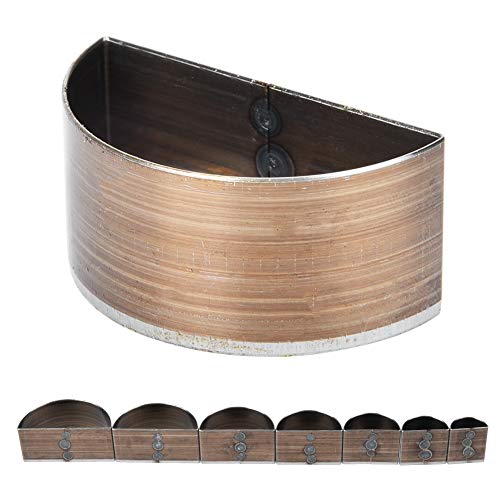 Hochgeschwindigkeits-Stahlleder-Punch-Werkzeug Praktischer Schneidform-Schimmelpilzset, 7pcs 20-50 Mm Halbkreisform Lederhandwerk Schneiddarstellung für -Handwerksgürtel Stanze von RIZGHWOY