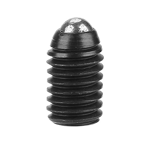 Hochqualitätskugelkolben -Set, 10 -propcs -Kohlenstoffstahlfedern, die Druck und Genaue Positionierung für Mechanische Geräte Liefern (M5*8 (10pcs)) von RIZGHWOY
