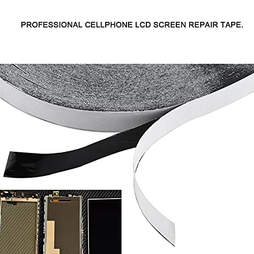 Hochtemperaturbeständiges Klebriges Klebeband für Smartphone -LCD -Bildschirmreparatur 50 M Doppelseite Kleber Aufkleber -Klebeband für Mobiltelefon- und Automobilindustrie (10 mm breit und 50 Meter von RIZGHWOY