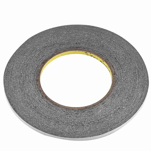 Hochtemperaturbeständiges Klebriges Klebeband für Smartphone -LCD -Bildschirmreparatur 50 M Doppelseite Kleber Aufkleber -Klebeband für Mobiltelefon- und Automobilindustrie (Breite 5 mm lang 50 Meter) von RIZGHWOY