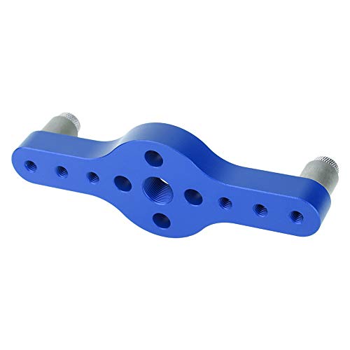 Holzbearbeitungsstanzloch -Loch -Loch -Locator -Werkzeug mit 3pcs Bohrbuchse für Präzise Stanzen (Rot) (BLUE) von RIZGHWOY
