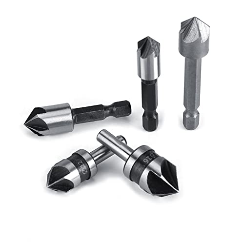 Industrielle Bohrung Chaflán Hochgeschwindigkeitsbohrungen 5 Ppc Set für Schreinerwerkzeuge Industrielle Bohrung Chaflán Hochgeschwindigkeitsbohrungen 5 Ppc Set für Schreinerwerkzeuge von RIZGHWOY