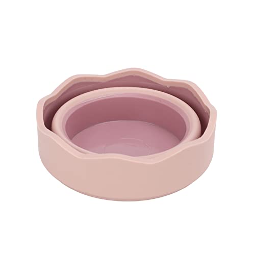 Künstler Pinselwaschmaschine: Tragbares Klappkerngelmalmalerei -Pinsel -Waschschaufel Leicht zu Tragen, Wiederverwendbar Ideal für das Malerei Reinigungsbürste und Malerei Im Freien (PINK) von RIZGHWOY