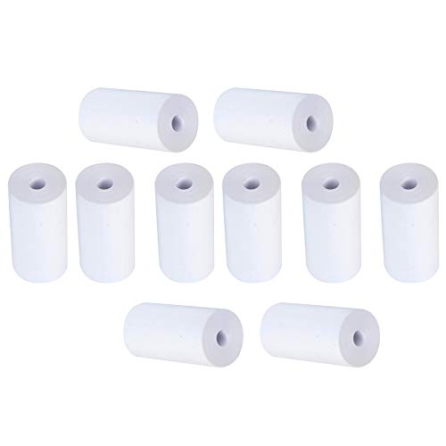 RIZGHWOY 10 Rollen Professionelles Thermaldruckpapier für Taschendruckerkamera, Ersatz 13 Meter X 5,5 Cm Papier Zum Einfachen Drucken, Geeignet für Verschiedene Geräte und Kameras RIZGHWOY 10 Rollen Professionelles Thermaldruckpapier für Taschendruckerkamera, Ersatz 13 Meter X 5,5 Cm Papier Zum Einfachen Drucken, Geeignet für Verschiedene Geräte und Kameras von RIZGHWOY