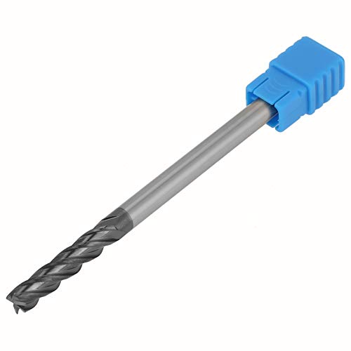 RIZGHWOY 1pc HRC45 Wolfram -Carbid 4 Flötenendmühle CNC -Frässchneider mit Einem Durchmesser von 6 Mm Durchmesser von X 100 Mm für Frälerlöcher Rillenkanten von RIZGHWOY