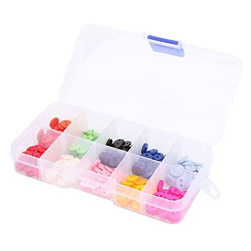 RIZGHWOY 200pcs Harzknöpfe Wasserdichte Glatte Oberflächen Dekorative Knöpfe für Kunst- und Handwerk Kinderkleidung DIY -Nähprojekte für die Meisten Szenarien RIZGHWOY 200pcs Harzknöpfe Wasserdichte Glatte Oberflächen Dekorative Knöpfe für Kunst- und Handwerk Kinderkleidung DIY -Nähprojekte für die Meisten Szenarien von RIZGHWOY