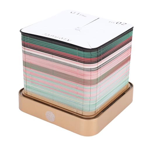 RIZGHWOY 3D Snowman Notizblock Reißen Abtrennende Papierschnitzkunst -Memo -Pad mit 2026 Kalender, Dekoratives Schreibtisch Büro Anwesend von RIZGHWOY