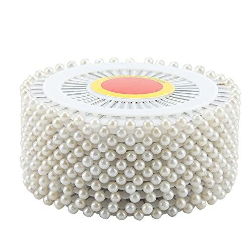 RIZGHWOY 480pcs Schneidermacherstifte Straight Pins Nähen für Handwerk Hochzeit DIY Blumensträuße (WHITE) von RIZGHWOY