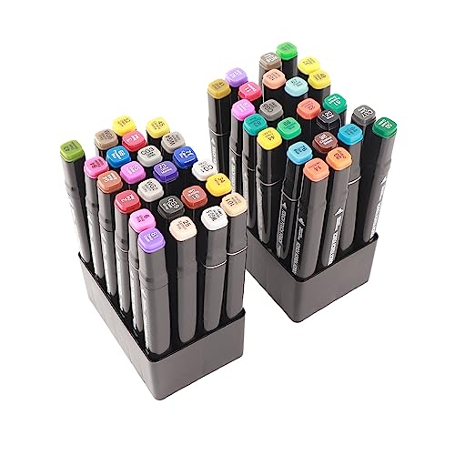 RIZGHWOY 48pcs Verschiedene Farben Doppelseitige Graffiti -Marker für DIY -Design und Malierer, Perfektes für Künstler und Farbliebhaber RIZGHWOY 48pcs Verschiedene Farben Doppelseitige Graffiti -Marker für DIY -Design und Malierer, Perfektes für Künstler und Farbliebhaber von RIZGHWOY