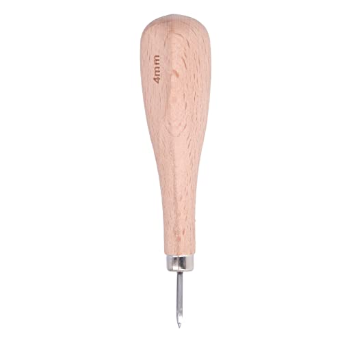 RIZGHWOY Buchenholzgriff Leder Awl Bohrer Hoher Härte Rhombus Awl Punch für Ledernähte RIZGHWOY Buchenholzgriff Leder Awl Bohrer Hoher Härte Rhombus Awl Punch für Ledernähte von RIZGHWOY