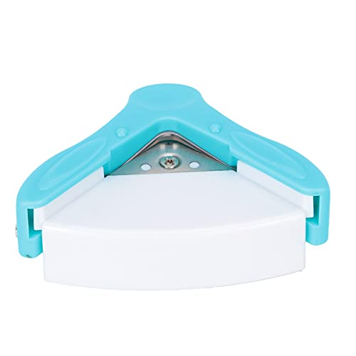 RIZGHWOY Corner Rounder Punch Tragbare 5 -mm -Metallblattpapierschneider für DIY Kartenherstellung, Büro und Schulversorgung (BLUE) von RIZGHWOY