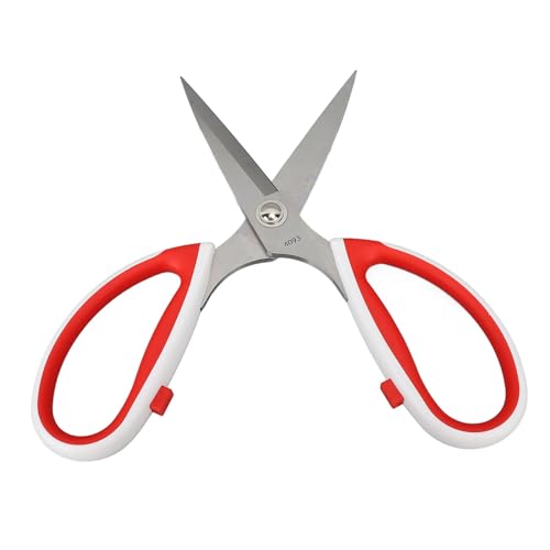 RIZGHWOY Edelstahl Bequeme Griffschere für Alle Zwecke in Haushalt, Workshop, Geeignet für Beide von Leftright Gehandten Benutzern Geeignet (4093-9in) von RIZGHWOY