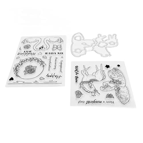 RIZGHWOY Klarer Valentinstag -Stil Transparenter Stempel Wiederverwendbar für DIY -Basteln, für Scrapbooking, Album Making RIZGHWOY Klarer Valentinstag -Stil Transparenter Stempel Wiederverwendbar für DIY -Basteln, für Scrapbooking, Album Making von RIZGHWOY