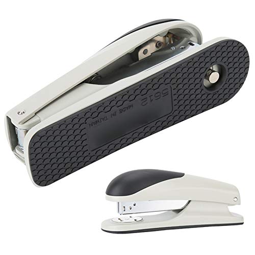 RIZGHWOY Kleine Tragbare Zink -Legierungshüter für Bürostudenten Haus 20 Seiten Bindung Universal 5612 für Business School, Nr. 24/6 100pcs Nadeln von RIZGHWOY