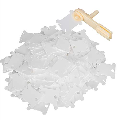 RIZGHWOY Kreuzstich -Wickelplatine Effizienter Kunststoff -Faden Organizer für DIY Nähzubehör, 200 pcs Wickelplatte für Kreuzstich Werkzeug RIZGHWOY Kreuzstich -Wickelplatine Effizienter Kunststoff -Faden Organizer für DIY Nähzubehör, 200 pcs Wickelplatte für Kreuzstich Werkzeug von RIZGHWOY