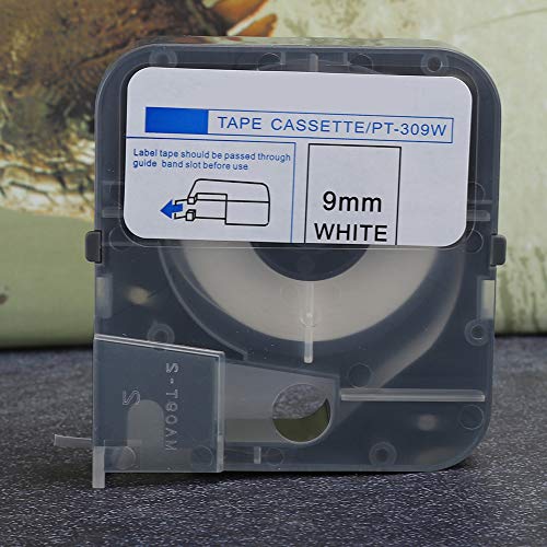RIZGHWOY Labelbänder 9mm 8-Meter mit Shell für Maximale Leitungsnummer, Dauerhaftes Etikettband für Büroversorgungen, Pet-Thermal-Druckband für Maximum Max/Supvan/Cabel/Sinret Line Number Maschine RIZGHWOY Labelbänder 9mm 8-Meter mit Shell für Maximale Leitungsnummer, Dauerhaftes Etikettband für Büroversorgungen, Pet-Thermal-Druckband für Maximum Max/Supvan/Cabel/Sinret Line Number Maschine von RIZGHWOY