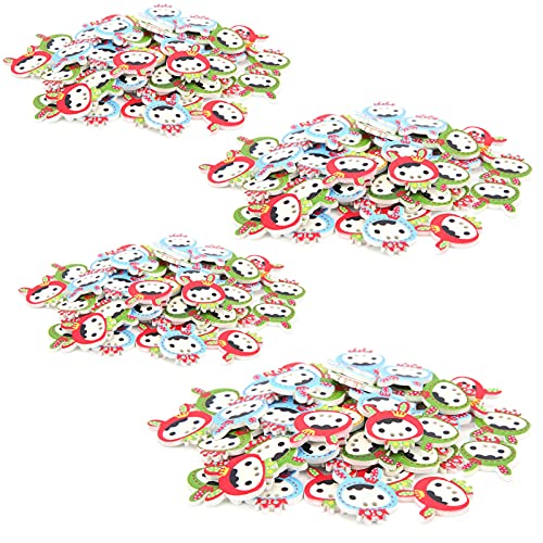 RIZGHWOY Langlebige Holzknöpfe Safe Kaninchenform Nähe DIY Manuelle Knöpfe für 200pcs Naturholz Dekorative Knöpfe, Farbenfrohe, Bastelknöpfe RIZGHWOY Langlebige Holzknöpfe Safe Kaninchenform Nähe DIY Manuelle Knöpfe für 200pcs Naturholz Dekorative Knöpfe, Farbenfrohe, Bastelknöpfe von RIZGHWOY