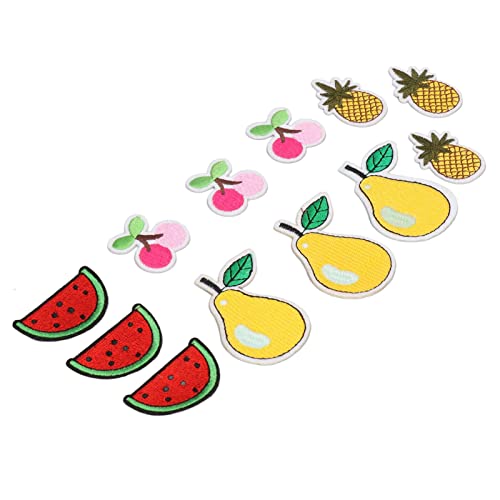 RIZGHWOY Lebendes Obsteisen auf Flecken 12 Prozent für Beutelkleidung Socken, Niedliches Muster Kirsch Ananas Birnen Wassermelone, Geeignet für DIY -Projekte Geeignet RIZGHWOY Lebendes Obsteisen auf Flecken 12 Prozent für Beutelkleidung Socken, Niedliches Muster Kirsch Ananas Birnen Wassermelone, Geeignet für DIY -Projekte Geeignet von RIZGHWOY