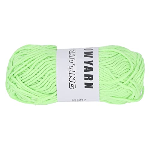 RIZGHWOY Leuchtend Klobiges Garn DIY Polyester Gewebe Glühleuchten Strickgarn für Teppichpullover Hut 164ft (Farbe 2) von RIZGHWOY