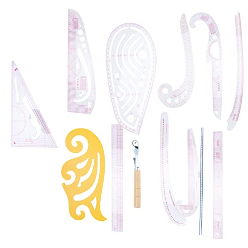 RIZGHWOY Multifunktionales Kleidungsmess von Lineal Set mit Detaillierten Linien für Designer, Nähwerkzeuge für Manuelle Schneidebretter, Haushaltsgebrauch RIZGHWOY Multifunktionales Kleidungsmess von Lineal Set mit Detaillierten Linien für Designer, Nähwerkzeuge für Manuelle Schneidebretter, Haushaltsgebrauch von RIZGHWOY