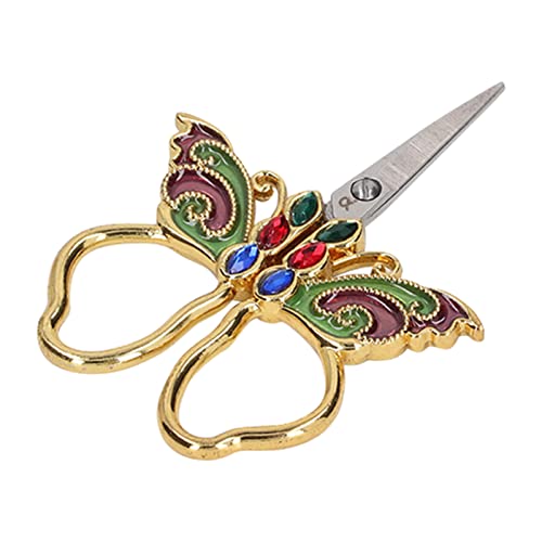 RIZGHWOY Nähen Schere Vintage Style Edelstahl Schneidenden Dekorativen Tragbaren Praktischen Praktischen für den Haushaltsgebrauch RIZGHWOY Nähen Schere Vintage Style Edelstahl Schneidenden Dekorativen Tragbaren Praktischen Praktischen für den Haushaltsgebrauch von RIZGHWOY