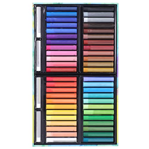RIZGHWOY Ölpastell -Set Lebendige Farben Glattes Schreiben Starker Haftung für Künstler Gemischtöl, Wachs, Pigment 52pcs (8948ST) von RIZGHWOY