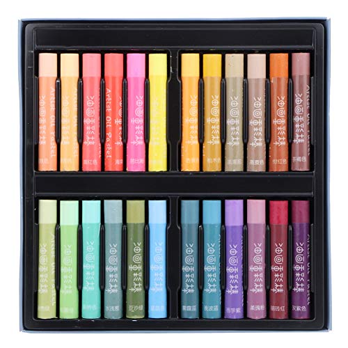 RIZGHWOY Ölpastelle Weiche Wachs Buntstift Stick Ungiftiger Morandi Malerei Stift Set Art Supplies für 24PCS Leuchtende Farben RIZGHWOY Ölpastelle Weiche Wachs Buntstift Stick Ungiftiger Morandi Malerei Stift Set Art Supplies für 24PCS Leuchtende Farben von RIZGHWOY