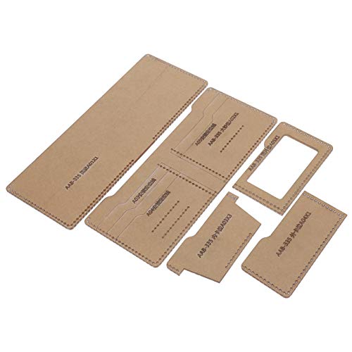 RIZGHWOY Präzise Acryl -Leder -Brieftaschenvorlage, die für Kunsthandwerk 5 Packaccessoires Langlebig Ist RIZGHWOY Präzise Acryl -Leder -Brieftaschenvorlage, die für Kunsthandwerk 5 Packaccessoires Langlebig Ist von RIZGHWOY