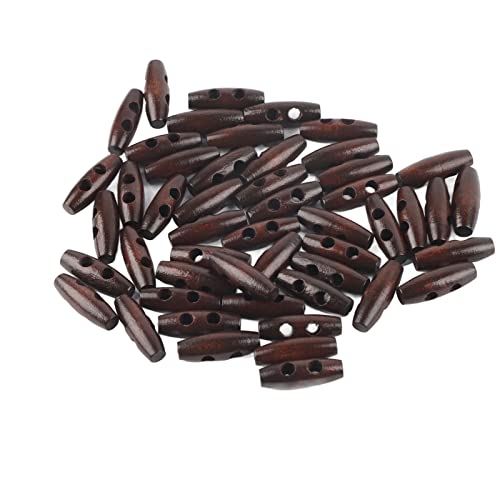 RIZGHWOY Präzise Holzschaltknöpfe Praktische 200-pcs-2-Loch-Olivenform-Kleidungszubehör für DIY-Handwerker 2-Leitung RIZGHWOY Präzise Holzschaltknöpfe Praktische 200-pcs-2-Loch-Olivenform-Kleidungszubehör für DIY-Handwerker 2-Leitung von RIZGHWOY