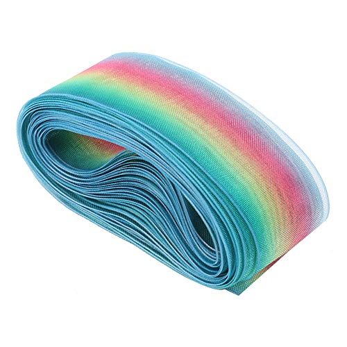 RIZGHWOY Qualitätskhiffonbandverkleidung für DIY -Haarzubehör Kleidungsdekoration 10 Meter (Farbe 1) von RIZGHWOY