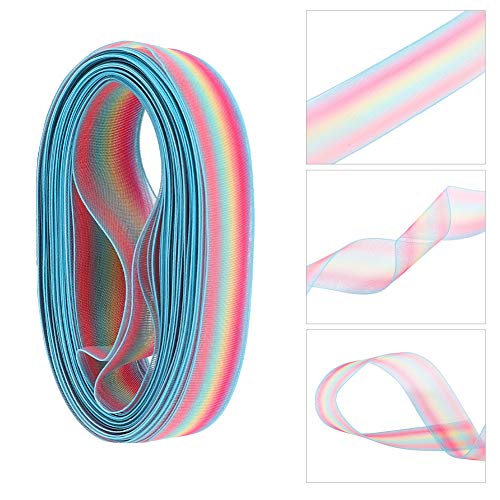 RIZGHWOY Qualitätskhiffonbandverkleidung für DIY -Haarzubehör Kleidungsdekoration 10 Meter (Farbe 5) von RIZGHWOY
