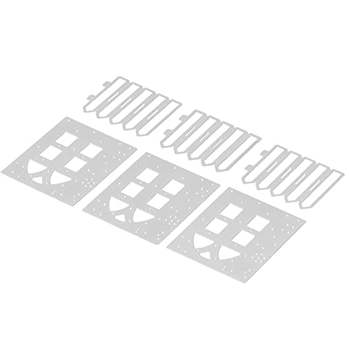 RIZGHWOY Schneiden Stirbt Schablonen Zum Schnitzen, Set von 6 Silberzaundesigns, für Fotoalbumendekoration RIZGHWOY Schneiden Stirbt Schablonen Zum Schnitzen, Set von 6 Silberzaundesigns, für Fotoalbumendekoration von RIZGHWOY