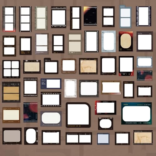RIZGHWOY Schreiben von Vintage Scrapbooking Stickern Rich Potor Muster Colorifasfre (Typ 3) von RIZGHWOY