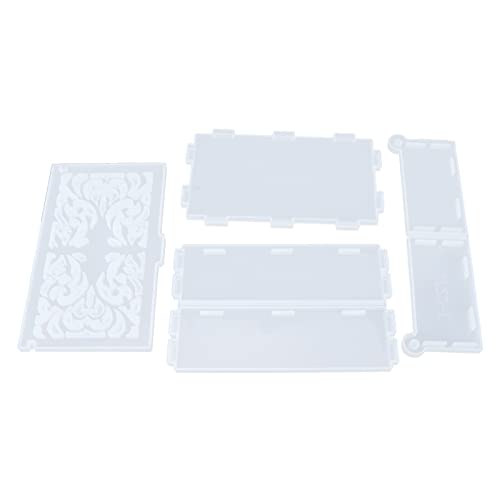 RIZGHWOY Silikonharzformen Wiederverwendbare Hochtransparenz - -Aufbewahrungsboxen für Kreative Handwerker RIZGHWOY Silikonharzformen Wiederverwendbare Hochtransparenz - -Aufbewahrungsboxen für Kreative Handwerker von RIZGHWOY
