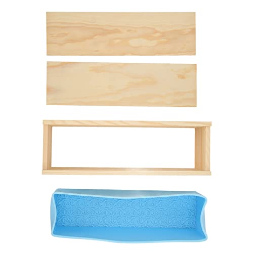 RIZGHWOY Silikonseife -Laib -Schimmelpilze Langlebige Hausgemachte Seife Making Kit für Ideal für Anfänger und Hausgemachte Geschenke für Freunde von RIZGHWOY