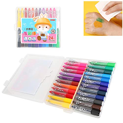 RIZGHWOY Silky Buntstift Farbenfroh Rotierend 24 Farben Set Wasserlösliche Ölmalerei für und Erwachsene RIZGHWOY Silky Buntstift Farbenfroh Rotierend 24 Farben Set Wasserlösliche Ölmalerei für und Erwachsene von RIZGHWOY