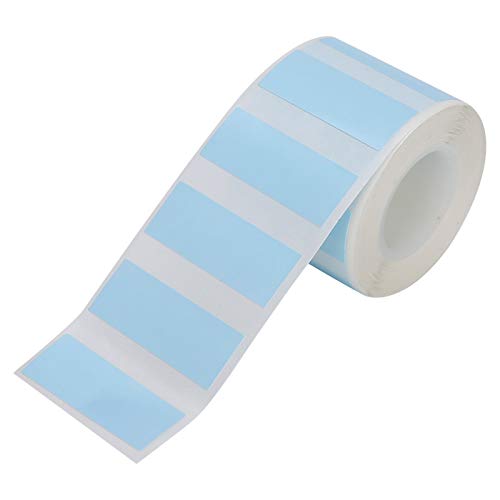 RIZGHWOY Thermal-Versandetiketten Kleber Blaues Papier für Drucker EQ11, Robust, Kratzfest, Klarer Druck, Geeignet für Lebensmittelverpackungsbeutel von RIZGHWOY