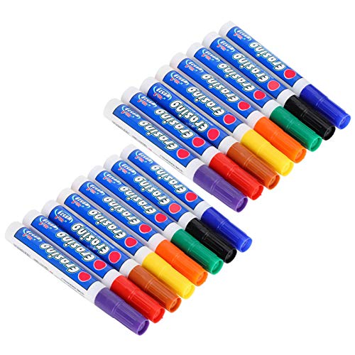 RIZGHWOY Whiteboard Pen Set Bunte Fasernib -Marker für Schule 8 Farben Trockener Löschungsschreiben für Büro, Zuhause, Lagerhaus RIZGHWOY Whiteboard Pen Set Bunte Fasernib -Marker für Schule 8 Farben Trockener Löschungsschreiben für Büro, Zuhause, Lagerhaus von RIZGHWOY
